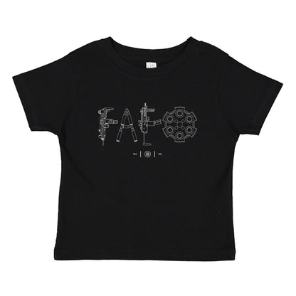 F Around & Find Out FAFO Detailed Toddler Tee