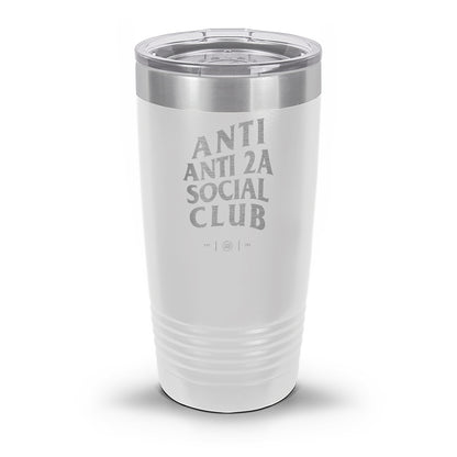 Anti Anti-2A Social Club Laser Etched 30oz/20oz Tumbler