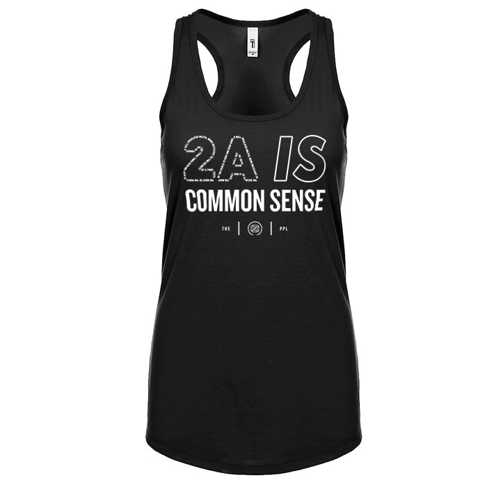 2A Is Common Sense Women's Tank