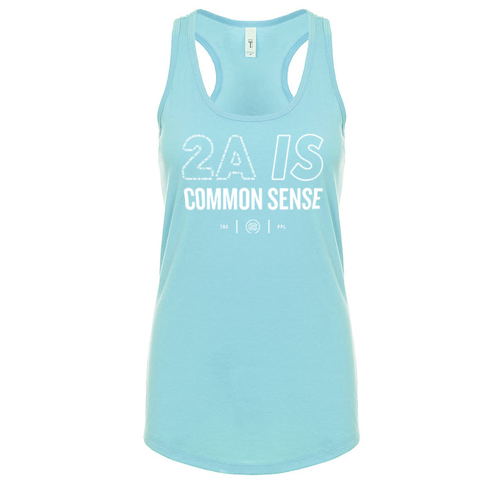 2A Is Common Sense Women's Tank