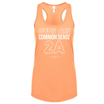 Guns Are Common Sense Women's Tank