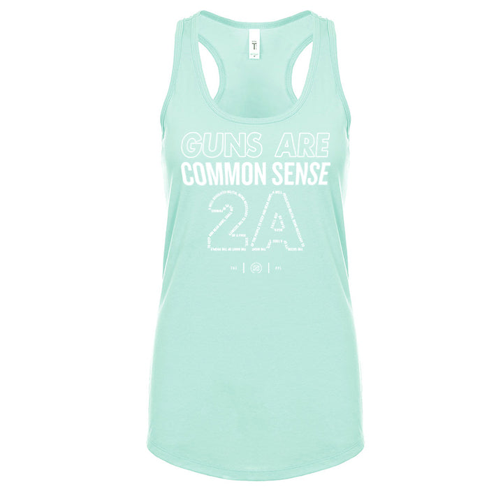 Guns Are Common Sense Women's Tank