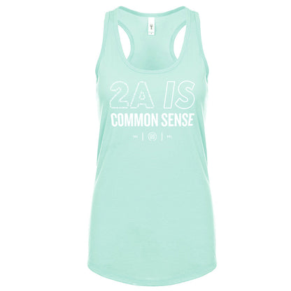 2A Is Common Sense Women's Tank