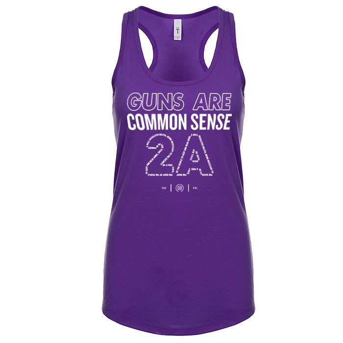 Guns Are Common Sense Women's Tank