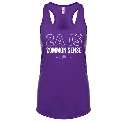 2A Is Common Sense Women's Tank