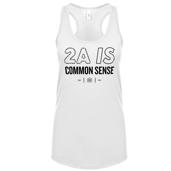 2A Is Common Sense Women's Tank