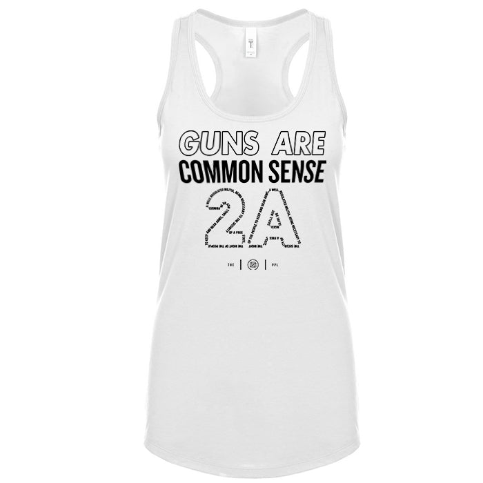 Guns Are Common Sense Women's Tank