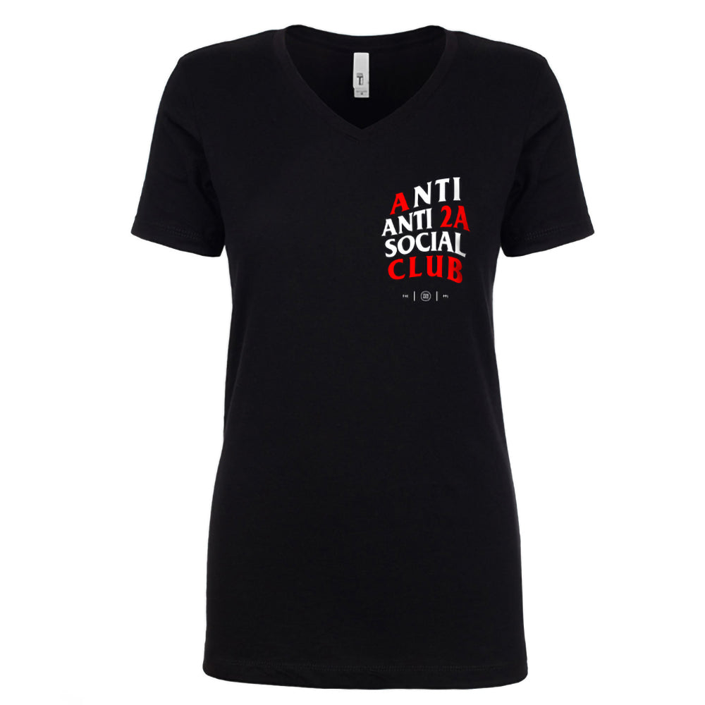 Anti Anti 2A Social Club Women's V Neck