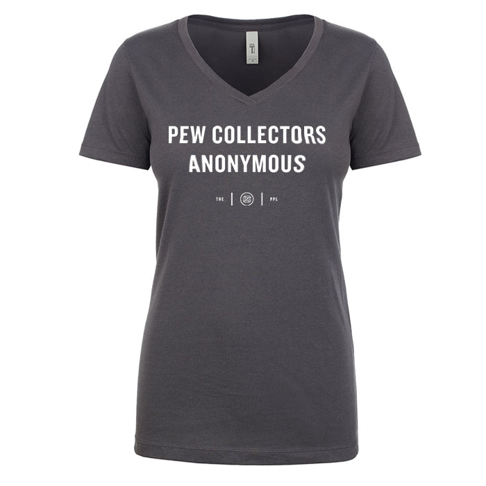 Pew Collectors Anonymous Women's V Neck