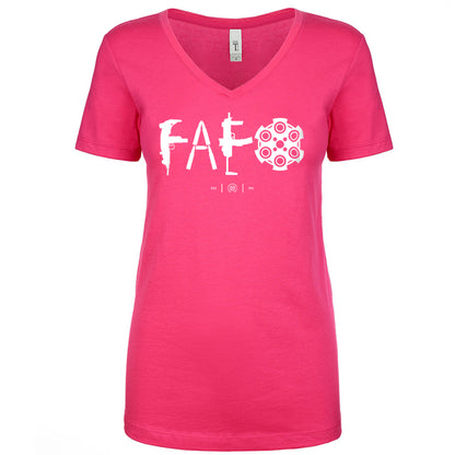 F Around & Find Out FAFO Women's V Neck