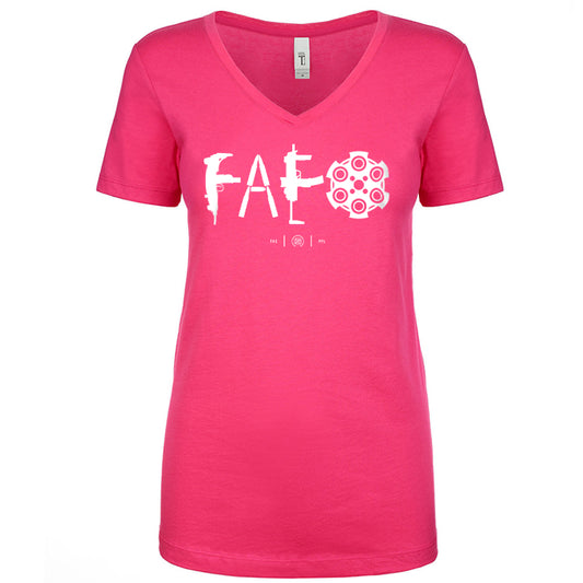 F Around & Find Out FAFO Women's V Neck