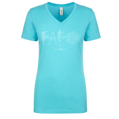 F Around & Find Out FAFO Detailed Women's V Neck