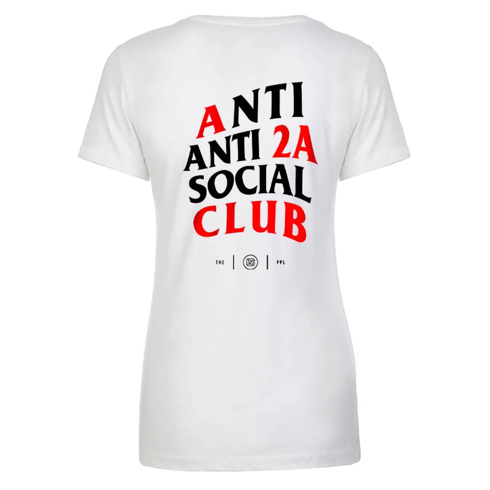 Anti Anti 2A Social Club Women's V Neck