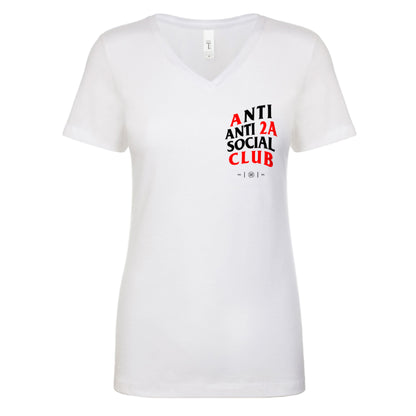 Anti Anti 2A Social Club Women's V Neck