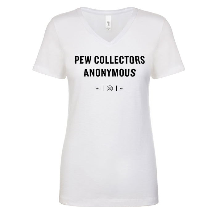 Pew Collectors Anonymous Women's V Neck