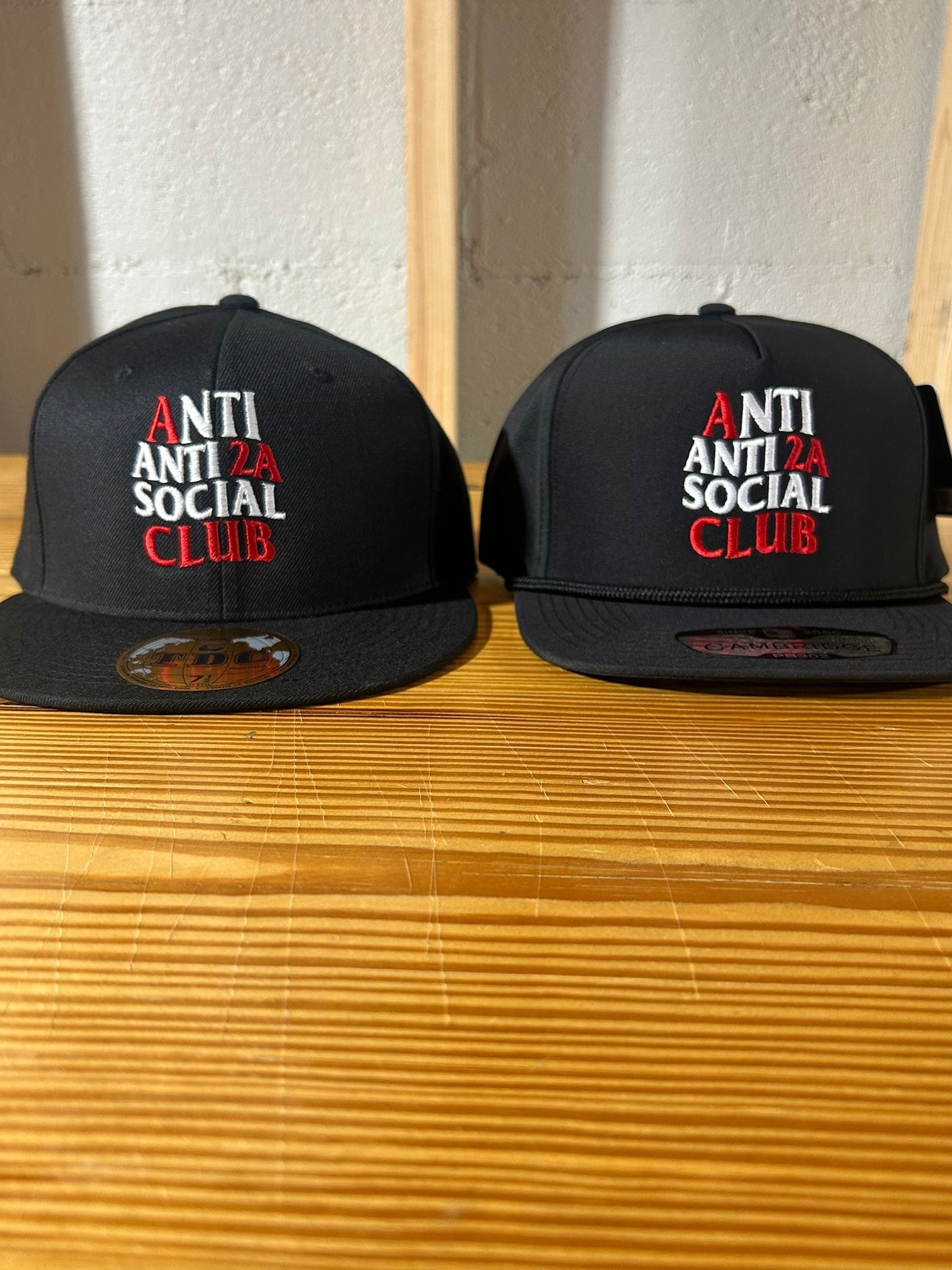 Anti Anti-2A Social Club Black Mutlicam Hat FlexFit