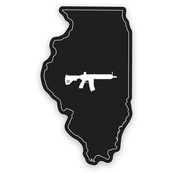 Keep Illinois Tactical Sticker