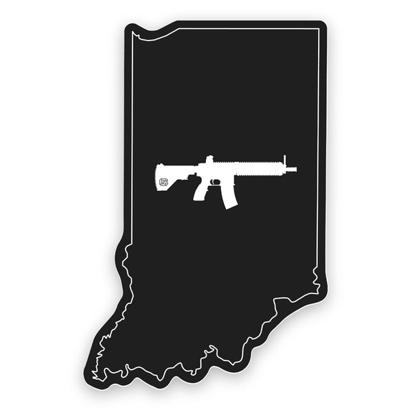 Keep Indiana Tactical Sticker