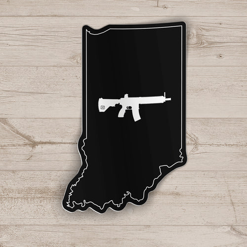 Keep Indiana Tactical Sticker