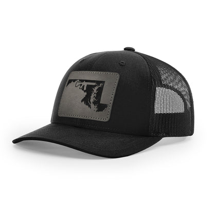 Keep Maryland Tactical Leather Patch Trucker Hat