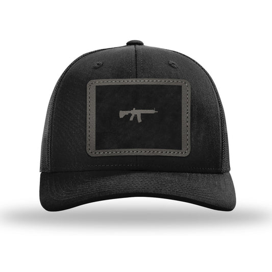 Keep Colorado Tactical Leather Patch Trucker Hat