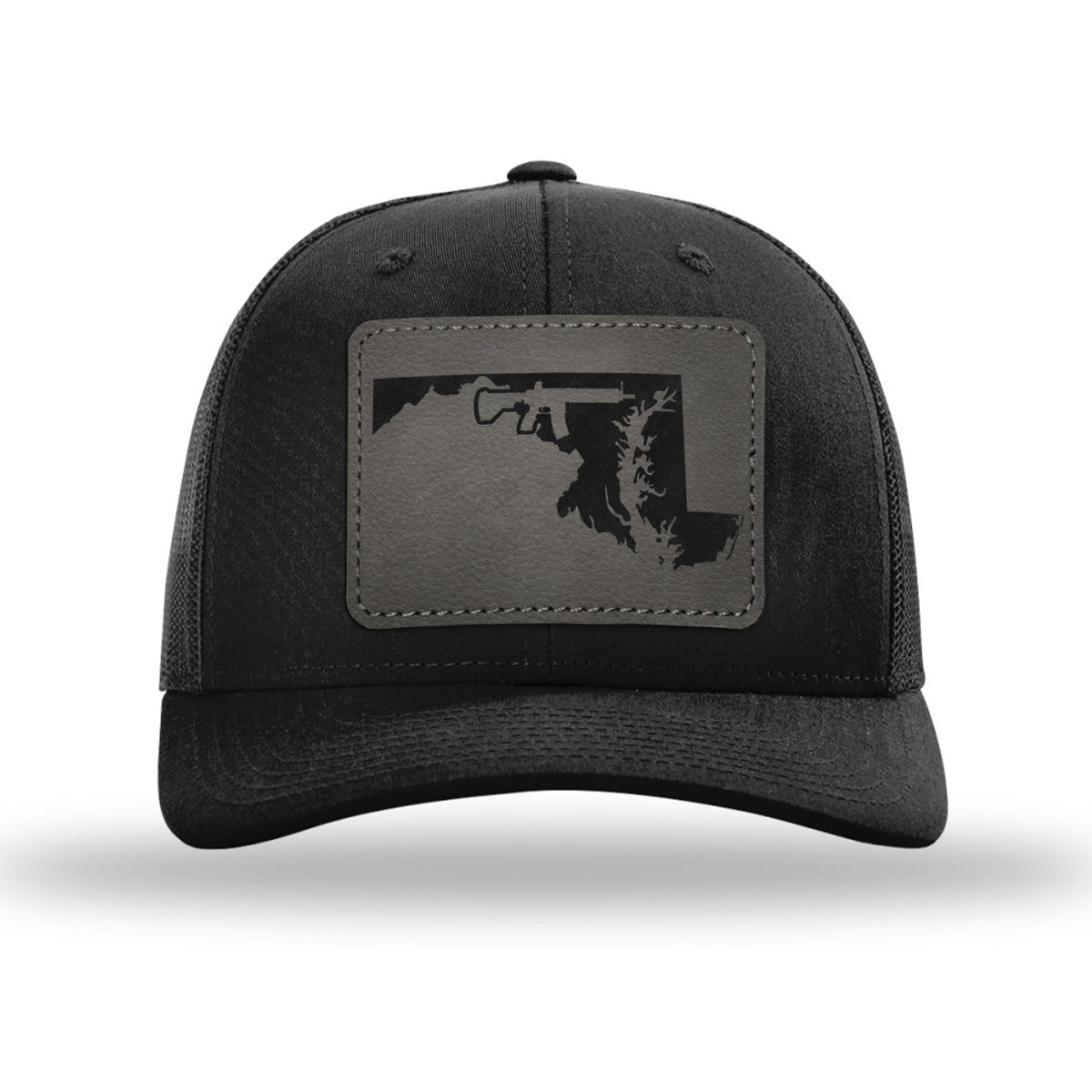 Keep Maryland Tactical Leather Patch Trucker Hat