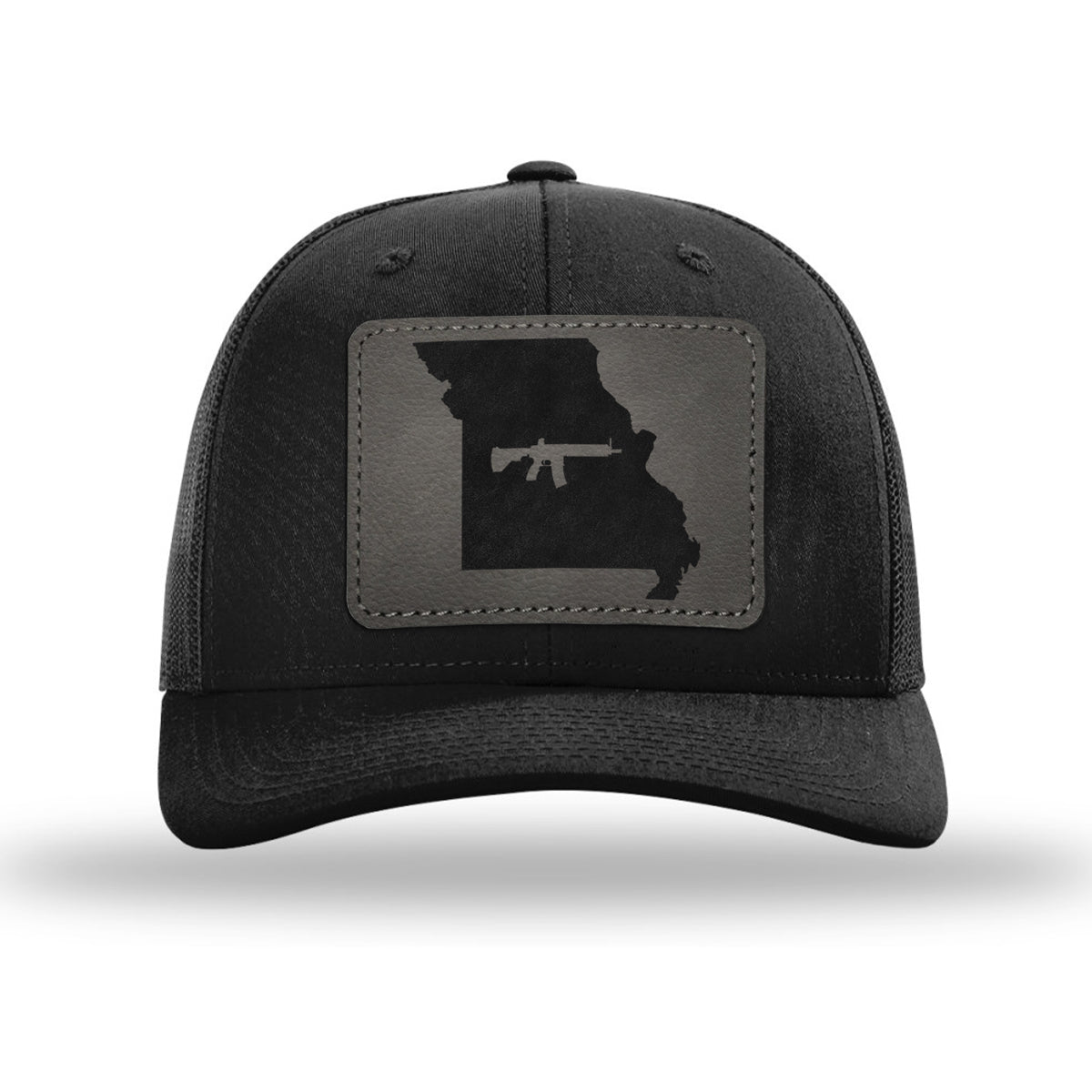 Keep Missouri Tactical Leather Patch Trucker Hat