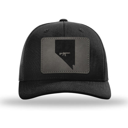 Keep Nevada Tactical Leather Patch Trucker Hat