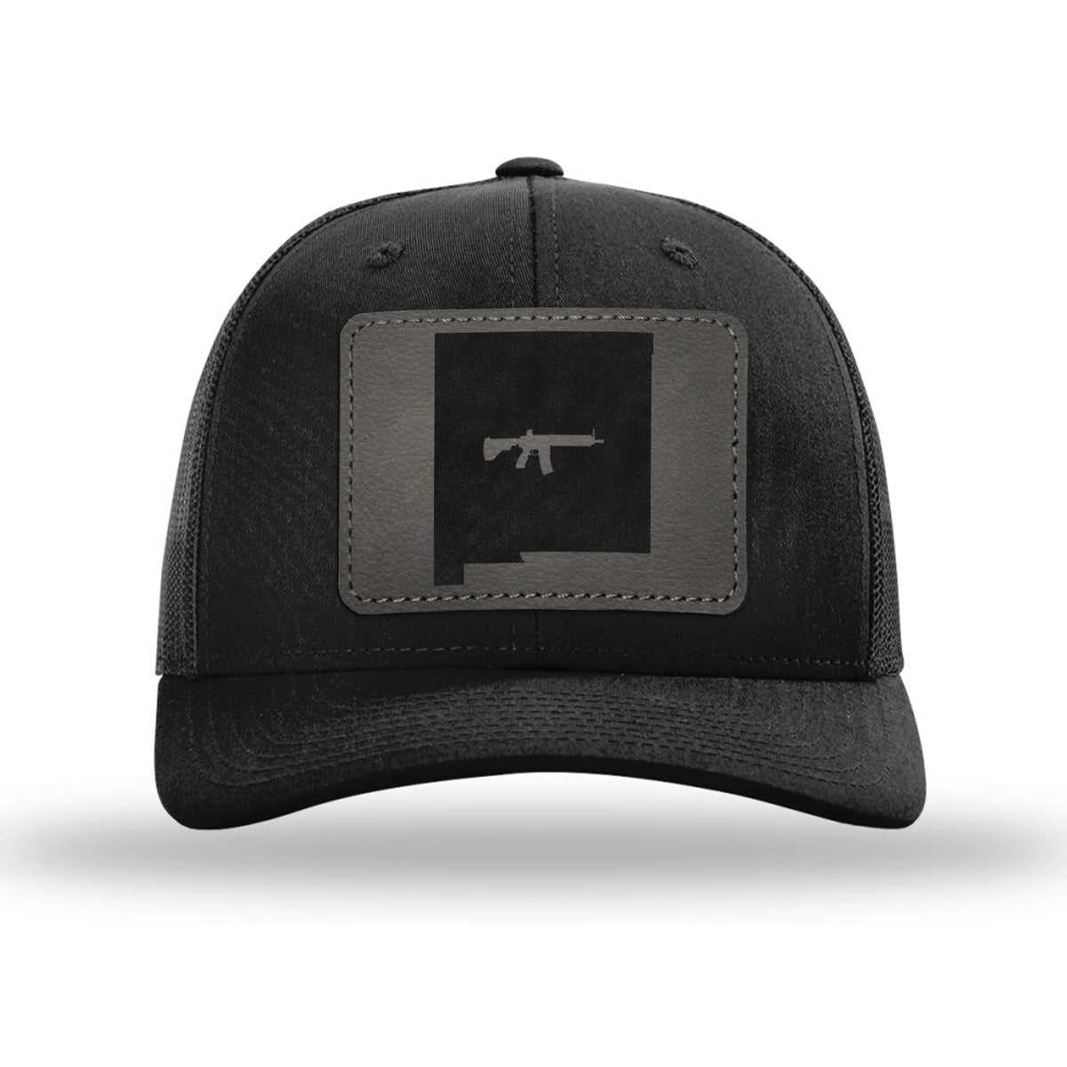 Keep New Mexico Tactical Leather Patch Trucker Hat