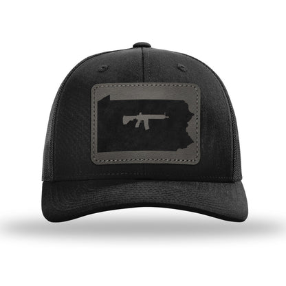 Keep Pennsylvania Tactical Leather Patch Trucker Hat