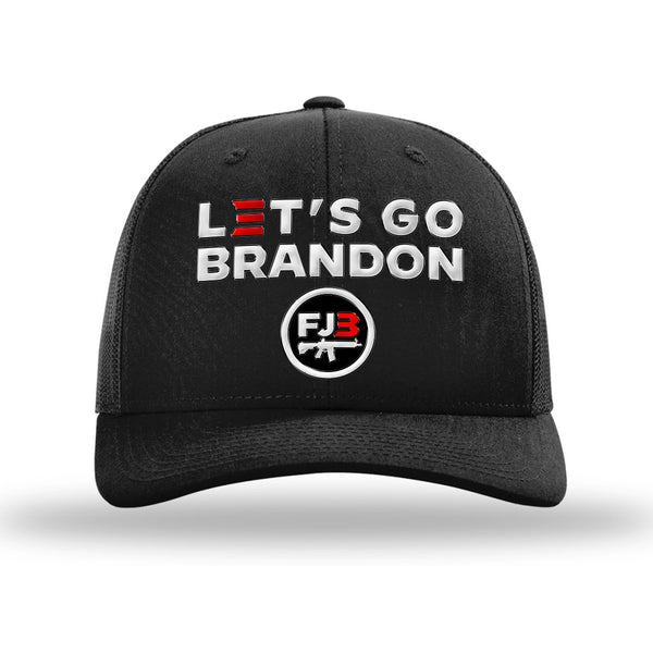 Let's Go Brandon Emblem Trucker Hat