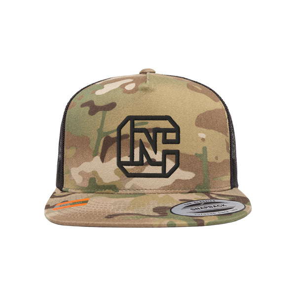 CN Logo Tactical Arid Trucker Hat Snapback