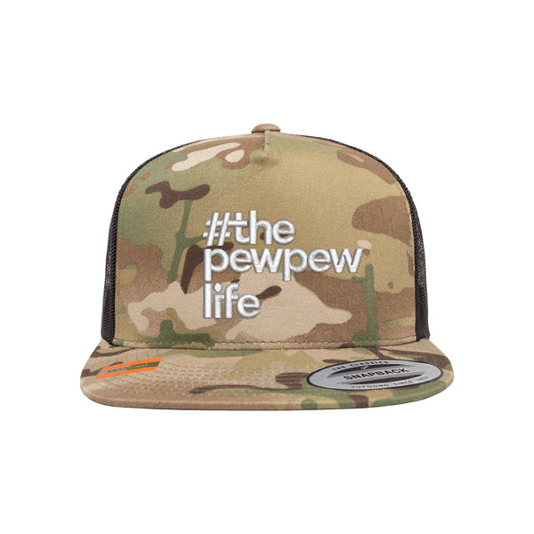 #ThePewPewLife Arid Trucker Hat Snapback