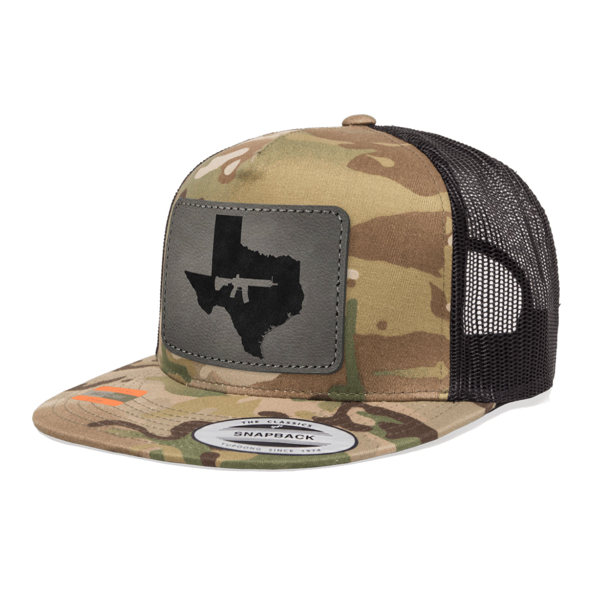 Keep Texas Tactical Leather Patch Tactical Arid Trucker Hat Snapback