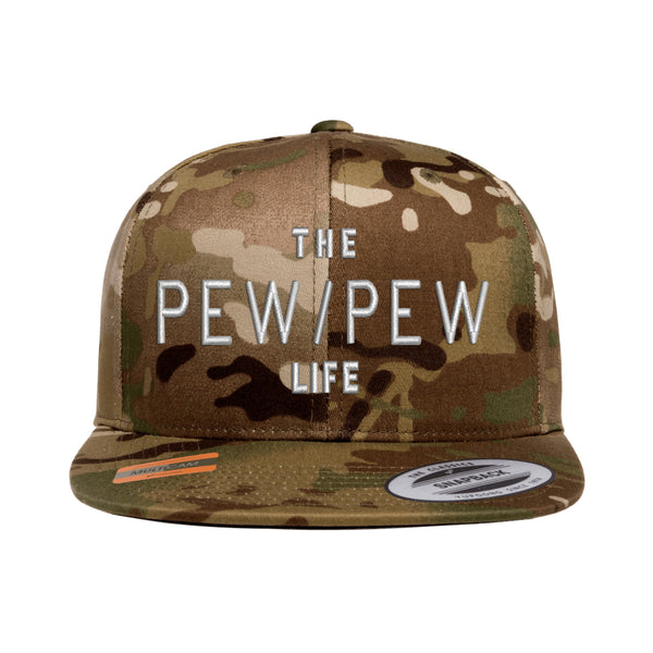 The Pew/Pew Life Tactical Arid Hat Snapback