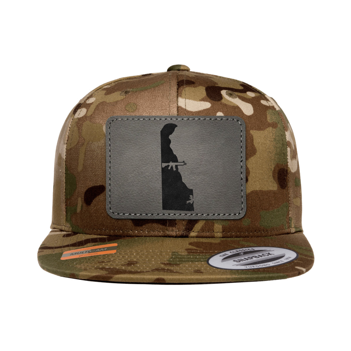 Keep Delaware Tactical Leather Patch Tactical Arid Snapback