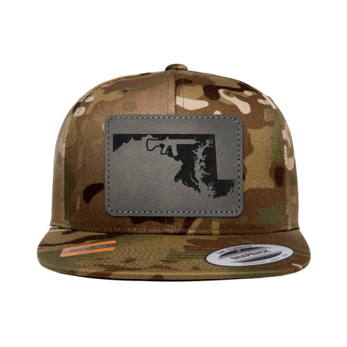 Keep Maryland Tactical Leather Patch Tactical Arid Snapback