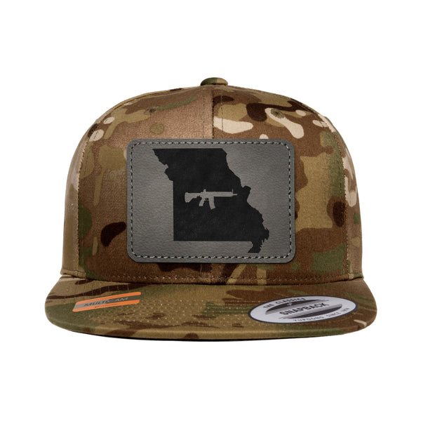 Keep Missouri Tactical Leather Patch Tactical Arid Snapback