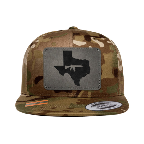 Keep Texas Tactical Leather Patch Tactical Arid Snapback
