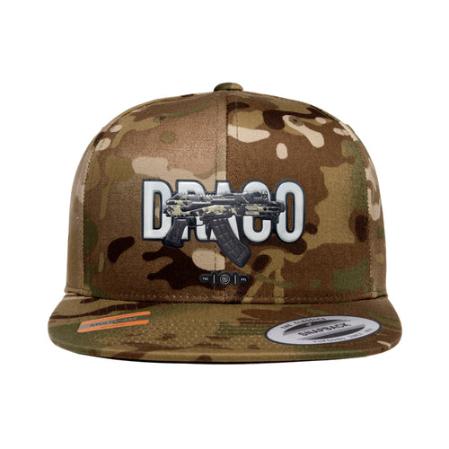 Draco AK Pistol Emblem MultiCam Tactical Arid Hat Snapback