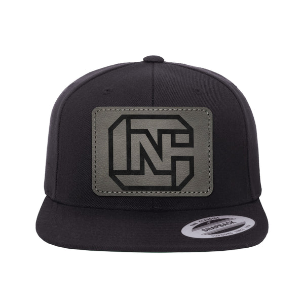 Cn Logo Leather Patch Hat Snapback