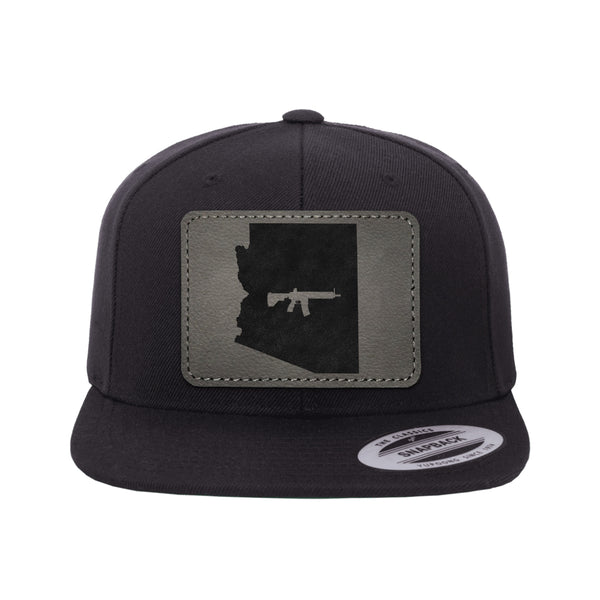 Keep Arizona Tactical Leather Patch Hat Snapback