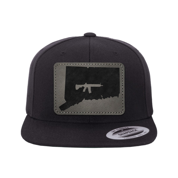 Keep Connecticut Tactical Leather Patch Hat Snapback