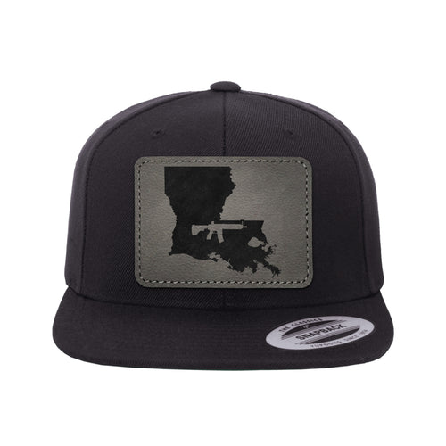 Keep Louisiana Tactical Leather Patch Hat Snapback