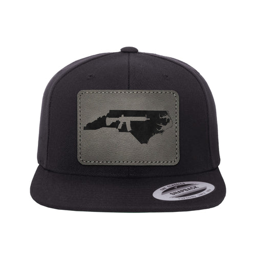 Keep North Carolina Tactical Leather Patch Hat Snapback