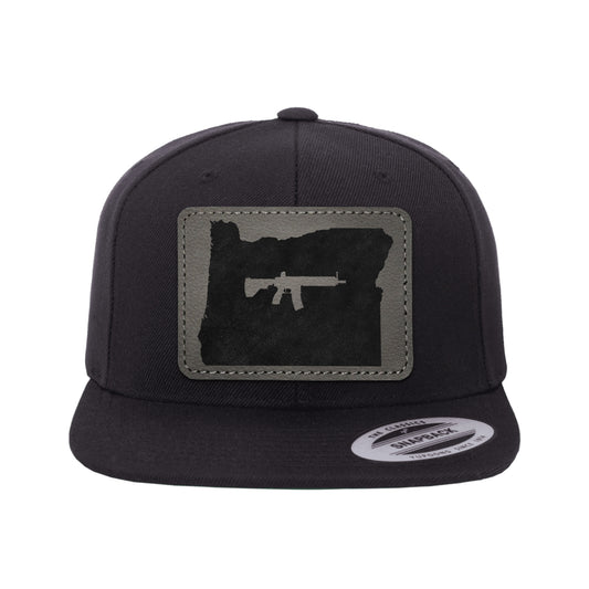 Keep Oregon Tactical Leather Patch Hat Snapback