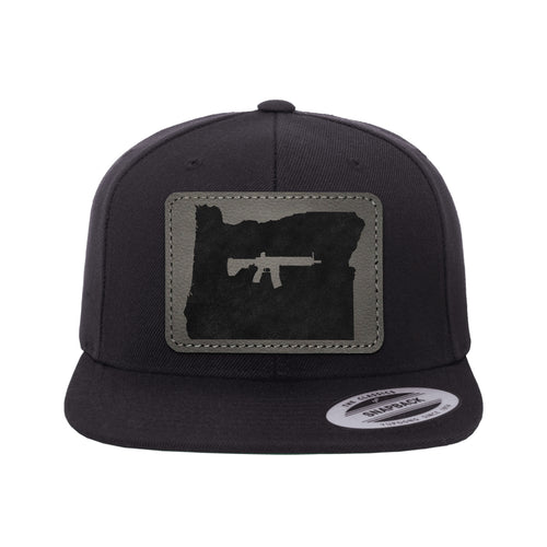 Keep Oregon Tactical Leather Patch Hat Snapback