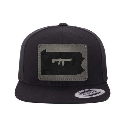 Keep Pennsylvania Tactical Leather Patch Hat Snapback