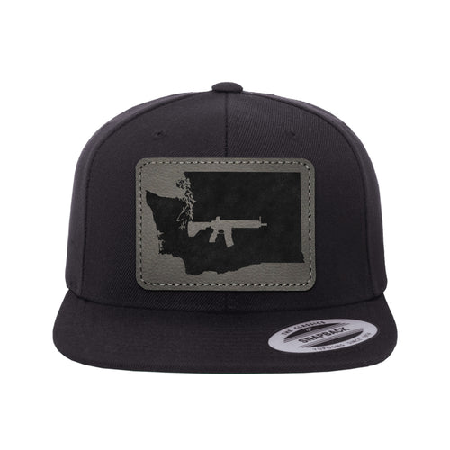 Keep Washington Tactical Leather Patch Hat Snapback