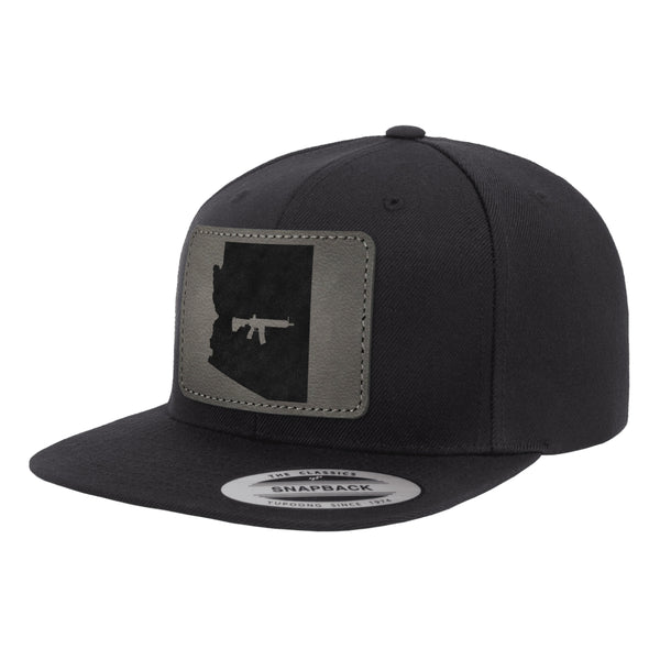 Keep Arizona Tactical Leather Patch Hat Snapback